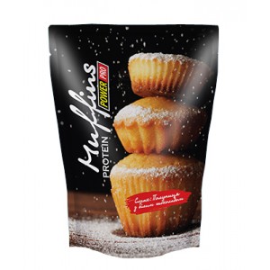Muffins 40,5% 0,6 кг - клубника с белым шоколадом